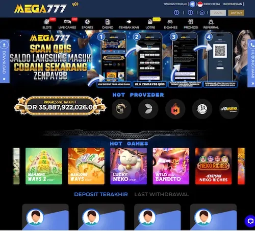 Mega777 Slot Gacor - Situs Slot Online Terpercaya 2025 dengan Jackpot Besar dan RTP Tinggi